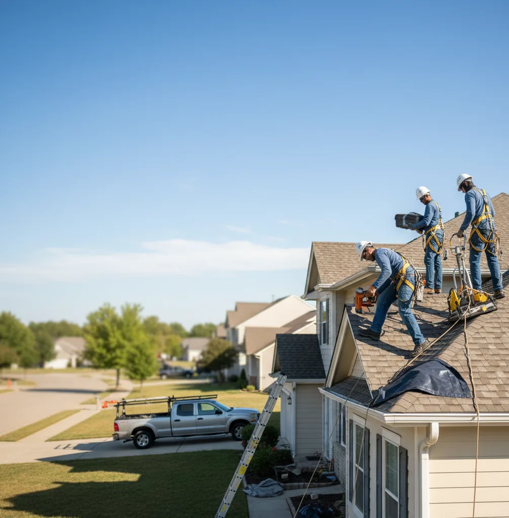 Roof Repair in Audubon